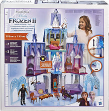 Load image into Gallery viewer, Disney Frozen Ultimate Arendelle Castle Playset Inspired by The Frozen 2 Movie, 5&#39;. Tall with Lights, Moving Balcony, &amp; 7 Rooms with Accessories