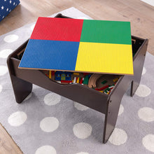 Load image into Gallery viewer, 2 in 1 Lego and Train Activity Table