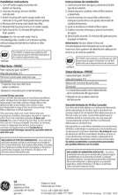 Load image into Gallery viewer, General Electric FXWSC  Household Replacement Filters, White, 10.00 x 2.60 x 5.20 inches