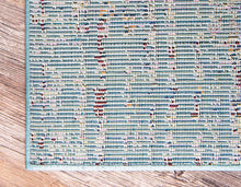 Load image into Gallery viewer, Unique Loom Vita Collection Area Rug, 2' x 6' 7, Turquoise