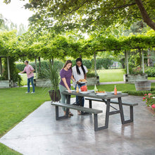 Load image into Gallery viewer, LIFETIME 60233 W-Frame Picnic Table