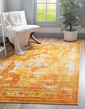 Load image into Gallery viewer, Unique Loom Traditional Vintage Round Rug