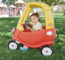 Load image into Gallery viewer, Little Tikes Cozy Coupe | Foot-Power Car (Red and Yellow) Includes Working Doors, Steering Wheel with Working Horn, Gas Cap, Ignition Switch | For Boys and Girls Active Play Ages 18 Months to 5 Years