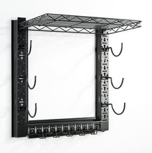 Load image into Gallery viewer, Organized Fishing Metal Game Changer Wall Rack for Fishing and Hunting Gear Storage, GCB-001