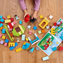 Load image into Gallery viewer, LEGO DUPLO Classic Deluxe Brick Box 10914 Starter Set with Storage Box, Great Educational Toy for Toddlers 18 Months and up, New 2020 (85 Pieces)
