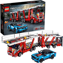 Load image into Gallery viewer, LEGO Technic Car Transporter 42098 Toy Truck and Trailer Building Set with Blue Car