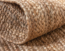 Load image into Gallery viewer, Unique Loom Braided Jute Collection Hand Woven Natural Fibers Rug