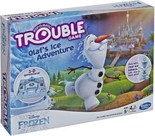 Load image into Gallery viewer, Trouble Game Olaf's Ice Adventure