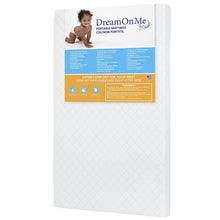 Load image into Gallery viewer, Dream On Me, Sunset 3” Extra Firm Fiber Portable Crib Mattress I Waterproof I Green Guard Gold Certified I 10 Years Manufacture Warranty I Vinyl Cover I Made In The U.S.A I Mini Crib Mattress