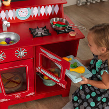 Load image into Gallery viewer, KidKraft Kids Kitchen Playset, Red