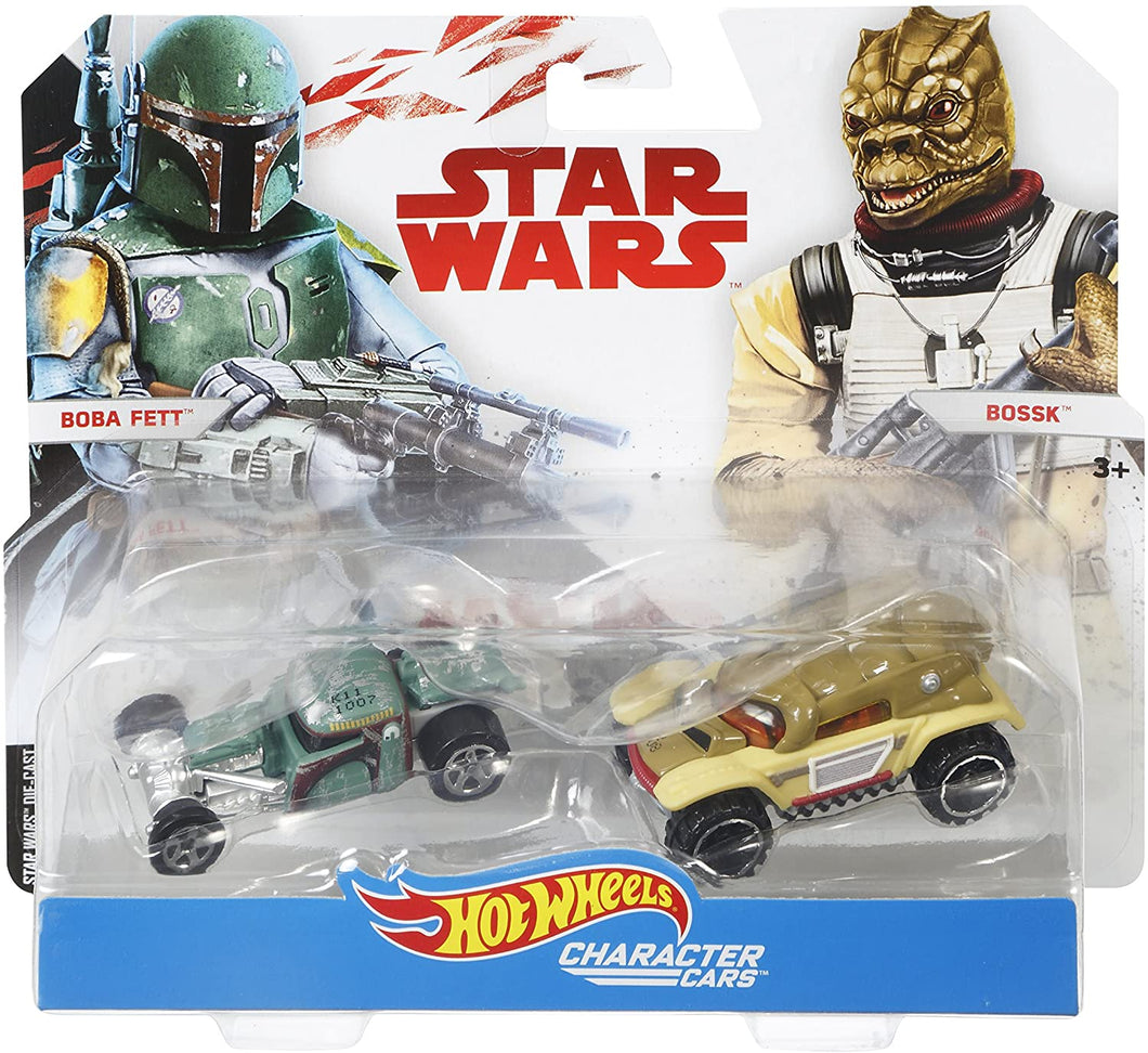 Hot Wheels Star Wars Boba Fett & Bossk, Vehicles
