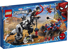 Load image into Gallery viewer, LEGO Marvel Spider-Man Venomosaurus Ambush 76151 Building Toy with Superhero Minifigures; Popular Holiday and Birthday Present for Kids who Love Spider-Man Construction Toys, New 2020 (640 Pieces)