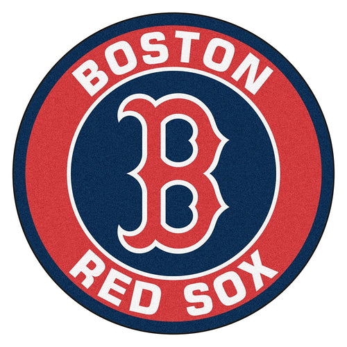 Fanmats 18129 MLB Boston Red Sox Roundel Mat