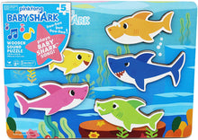 Load image into Gallery viewer, Pinkfong Baby Shark Chunky Wood Sound Puzzle - Plays Baby Shark Song