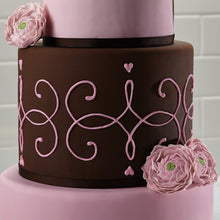 Load image into Gallery viewer, Cake Boss Decorating Tools 4-Piece Classic Fondant Imprint Mat Set, Clear