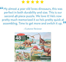 Load image into Gallery viewer, Melissa &amp; Doug Dinosaurs Floor Puzzle (48 pc)