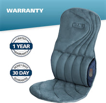 Load image into Gallery viewer, Wahl Heated Lumbar Massage Therapeutic Home &amp; Auto Cushion 04230 Back Massager for Home, Office and Auto Use