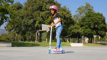 Load image into Gallery viewer, Razor Party Pop Kick Scooter - Multi-Color LED Light-Up Deck, Lightweight Steel Frame, for Kids Ages 6 and Up