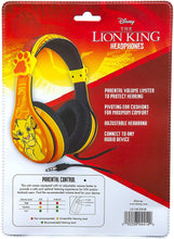 Load image into Gallery viewer, Kids Headphones for Kids Lion King Adjustable Stereo Tangle-Free 3.5mm Jack Wired Cord Over Ear Headset for Children Parental Volume Control Kid Friendly Safe Perfect for School Home Travel