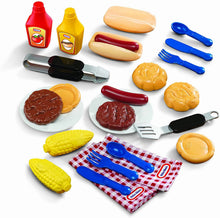 Load image into Gallery viewer, Little Tikes Backyard Barbeque Grillin' Goodies