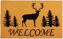 Load image into Gallery viewer, Elk Forest Welcome Doormat 24&quot; X 36&quot;