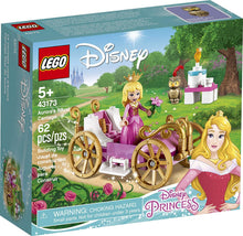 Load image into Gallery viewer, LEGO Disney Aurora’s Royal Carriage 43173 Creative Princess Building Kit, New 2020 (62 Pieces)