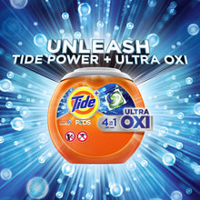 Load image into Gallery viewer, Tide PODS Ultra Oxi Liquid Laundry Detergent Pacs, 32 count