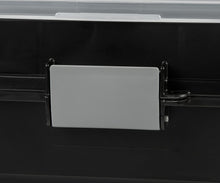 Load image into Gallery viewer, IRIS USA Letter Size Portable File Box with Organizer Lid, Black