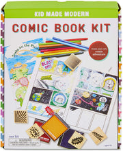 Load image into Gallery viewer, Kid Made Modern Comic Book Kit