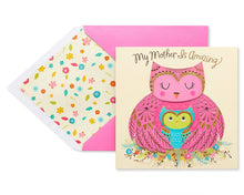 Load image into Gallery viewer, American Greetings Premier Bouquet Mother&#39;s Day Greeting Card with Rhinestones