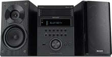 Load image into Gallery viewer, Sharp XL-BH250 Sharp 5-Disc Micro Shelf Executive Speaker System with Bluetooth, USB Port for MP3 Playback, AM/FM, Audio in for Digital Players