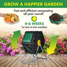 Load image into Gallery viewer, Miracle-Gro Small Composter - Compact Single Chamber Outdoor Garden Compost Bin