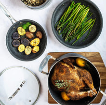 Load image into Gallery viewer, GRANITESTONE 10 Piece Nonstick Cookware Set, Scratch-Resistant, Granite-Coated, Dishwasher and Oven-Safe, PFOA-Free As Seen On TV