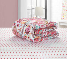 Load image into Gallery viewer, Idea Nuova Gilded Marble Bed in A Bag, Twin, Pink