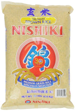 Load image into Gallery viewer, Nishiki Premium Brown Rice, 15-Pounds Bag