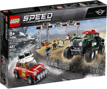 Load image into Gallery viewer, LEGO Speed Champions 1967 Mini Cooper S Rally and 2018 MINI John Cooper Works Buggy 75894 Building Kit (481 Pieces)