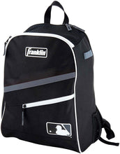 Load image into Gallery viewer, Franklin Sports MLB Batpack Bag - Youth Baseball, Softball and Teeball Bag - Equipment Bag For Sports - Bag Holds Bats (2) and Includes Fence Hook