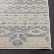 Load image into Gallery viewer, Safavieh Adirondack Collection ADR107S Ivory and Slate Rustic Bohemian Area Rug (3' x 5')