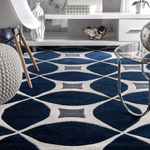 Load image into Gallery viewer, nuLOOM Gabriela Contemporary Area Rug, 12' x 15', Deep Orange