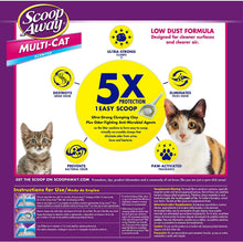 Load image into Gallery viewer, Scoop Away Multi-Cat, Scented Cat Litter, 38 Pounds (1)
