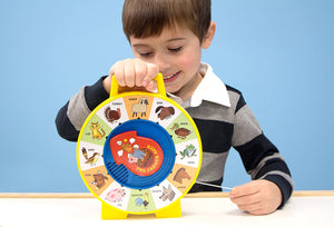 Basic Fun Fisher Price Classic Toys - The Farmer Says See 'N Say - Great Pre-School Gift for Girls and Boys, multi