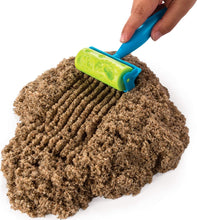 Load image into Gallery viewer, Kinetic Sand, Beach Day Fun Playset with Castle Molds, Tools, and 12 oz. of Kinetic Sand for Ages 3 and Up