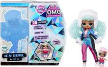 Load image into Gallery viewer, L.O.L. Surprise! O.M.G. Winter Chill ICY Gurl Fashion Doll &amp; Brrr B.B. Doll with 25 Surprises (570240)