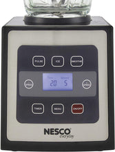 Load image into Gallery viewer, NESCO BL-90, Digital Control Blender with Stainless Steel Trim, Black, 700 watts