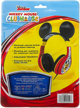 Load image into Gallery viewer, eKids Mickey Mouse Kids Headphones for Kids Adjustable Stereo Tangle-Free 3.5Mm Jack Wired Cord Over Ear Headset for Children Parental Volume Control Kid Friendly Safe Perfect for School Home Travel