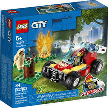 Load image into Gallery viewer, LEGO City Forest Fire 60247 Firefighter Toy, Cool Building Toy for Kids, New 2020 (84 Pieces)