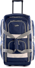 Load image into Gallery viewer, Olympia 8 Pocket Rolling Duffel Bag