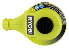 Load image into Gallery viewer, Ryobi P738 18V One+ Lithium Ion 18V One+ High Volume Power Inflator/Deflator for Mattresses and Recreational Inflatables