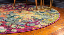 Load image into Gallery viewer, Unique Loom Jardin Collection Vibrant Abstract