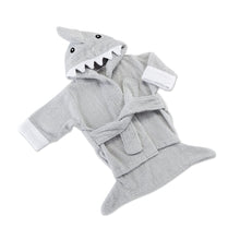 Load image into Gallery viewer, Baby Aspen Zebra Hooded Robe
